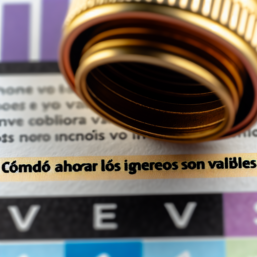 como ahorrar cuando los ingresos son variables