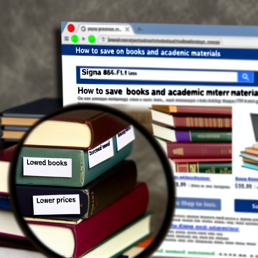 como ahorrar en libros y material academico