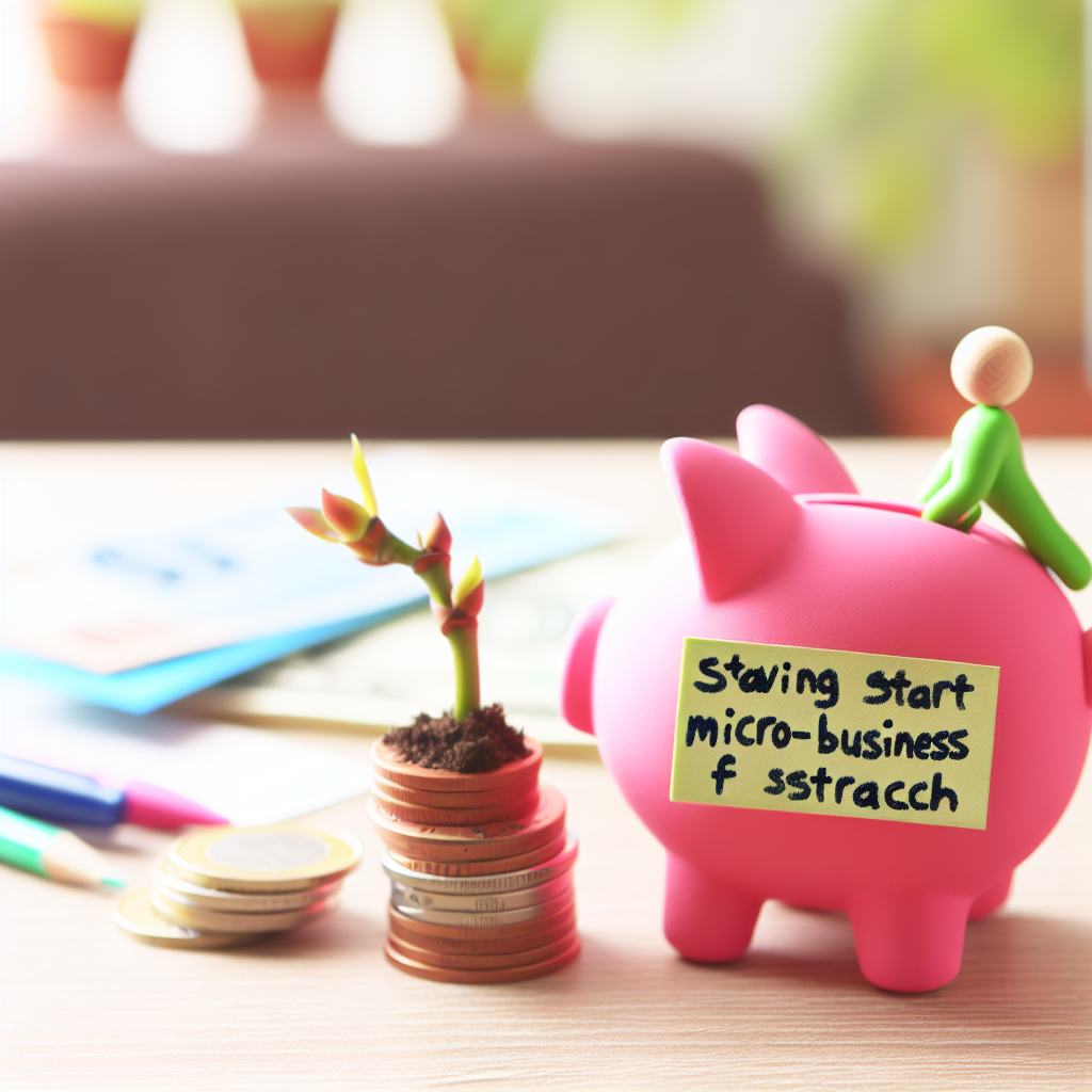 como ahorrar para iniciar micro negocio desde cero