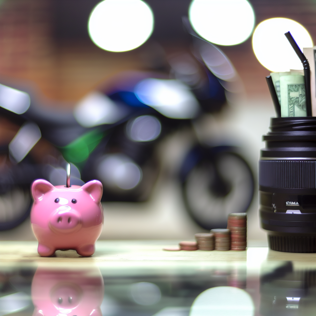 como ahorrar para la entrada de una moto