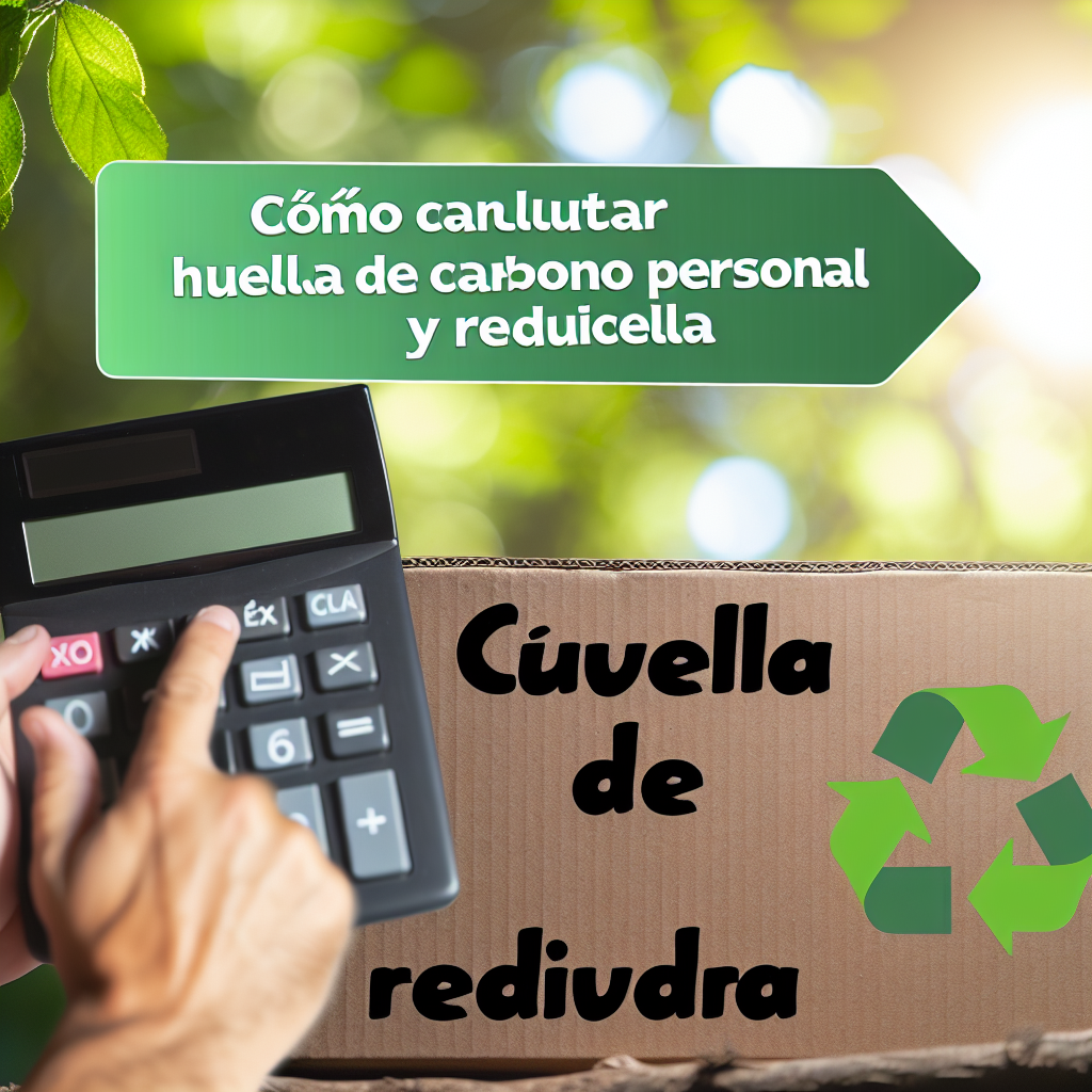 como calcular huella carbono personal y reducirla