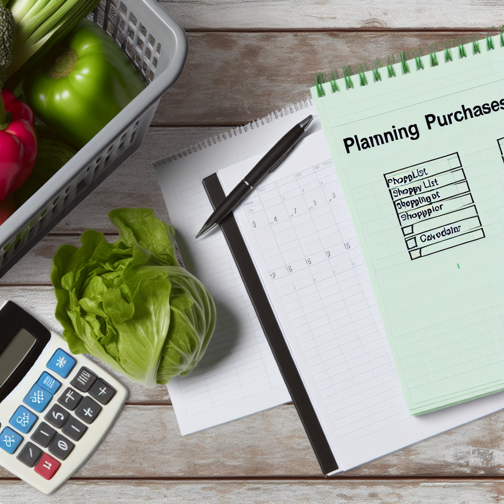 como planificar compras para evitar desperdicios