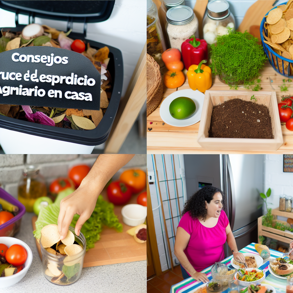 consejos para reducir el desperdicio alimentario