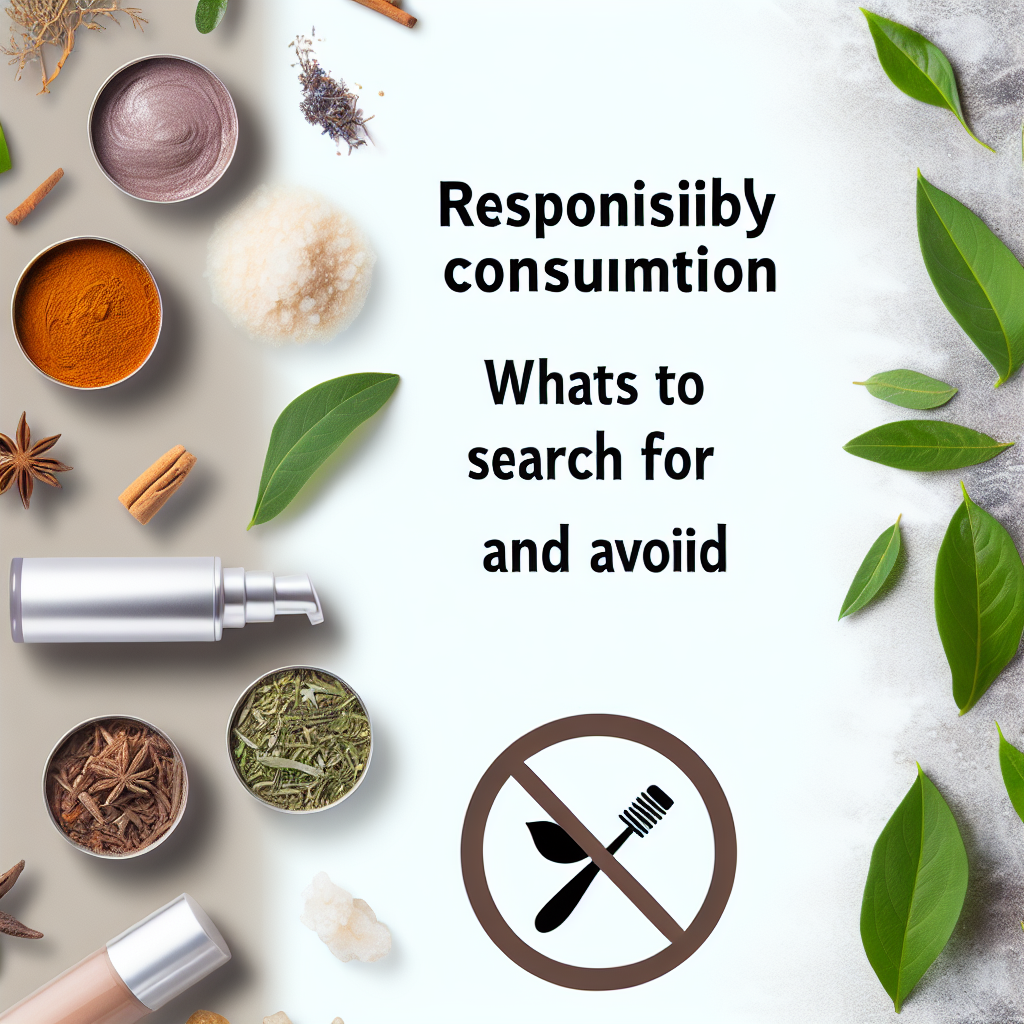 consumo responsable en cosmetica que buscar