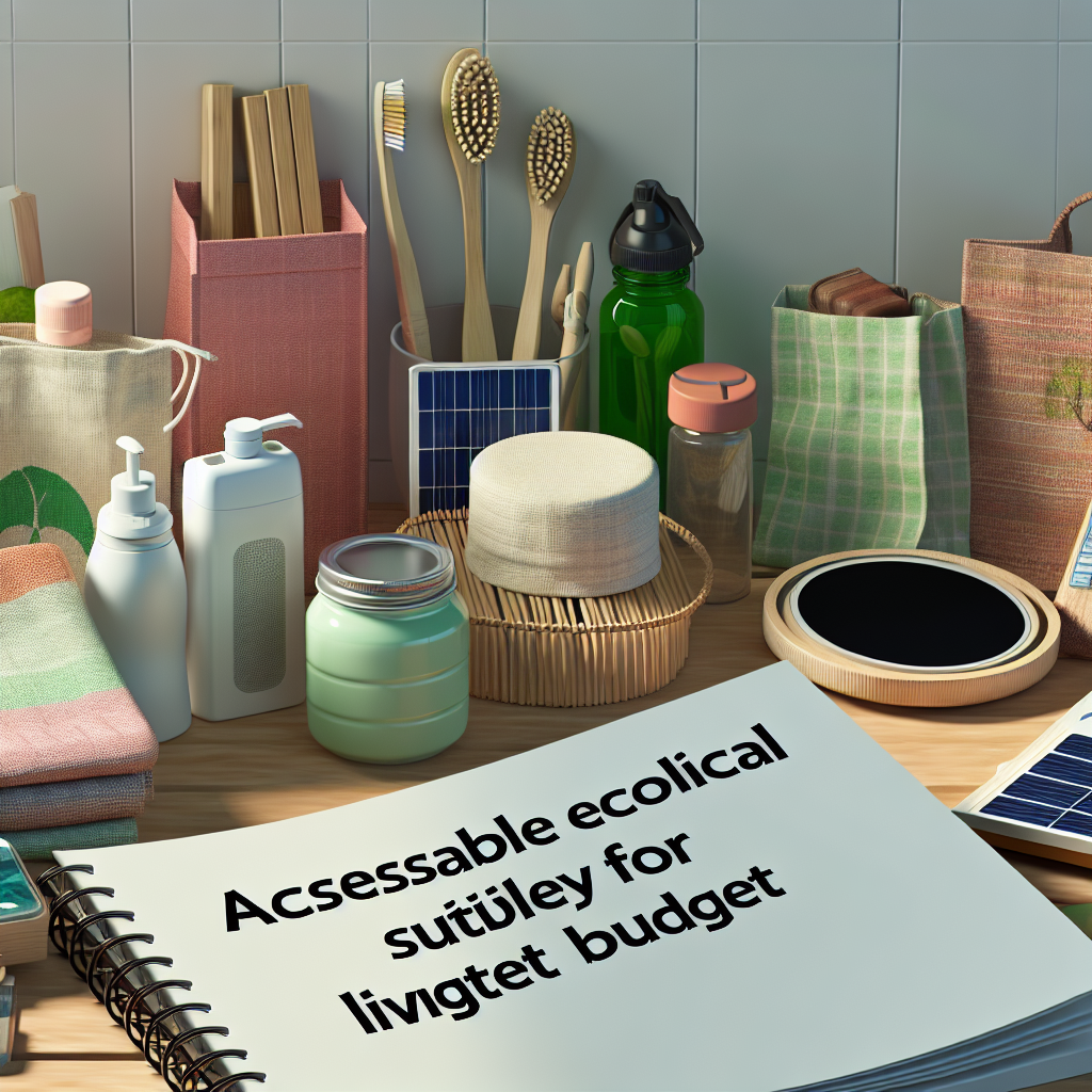 productos ecologicos para presupuesto limitado