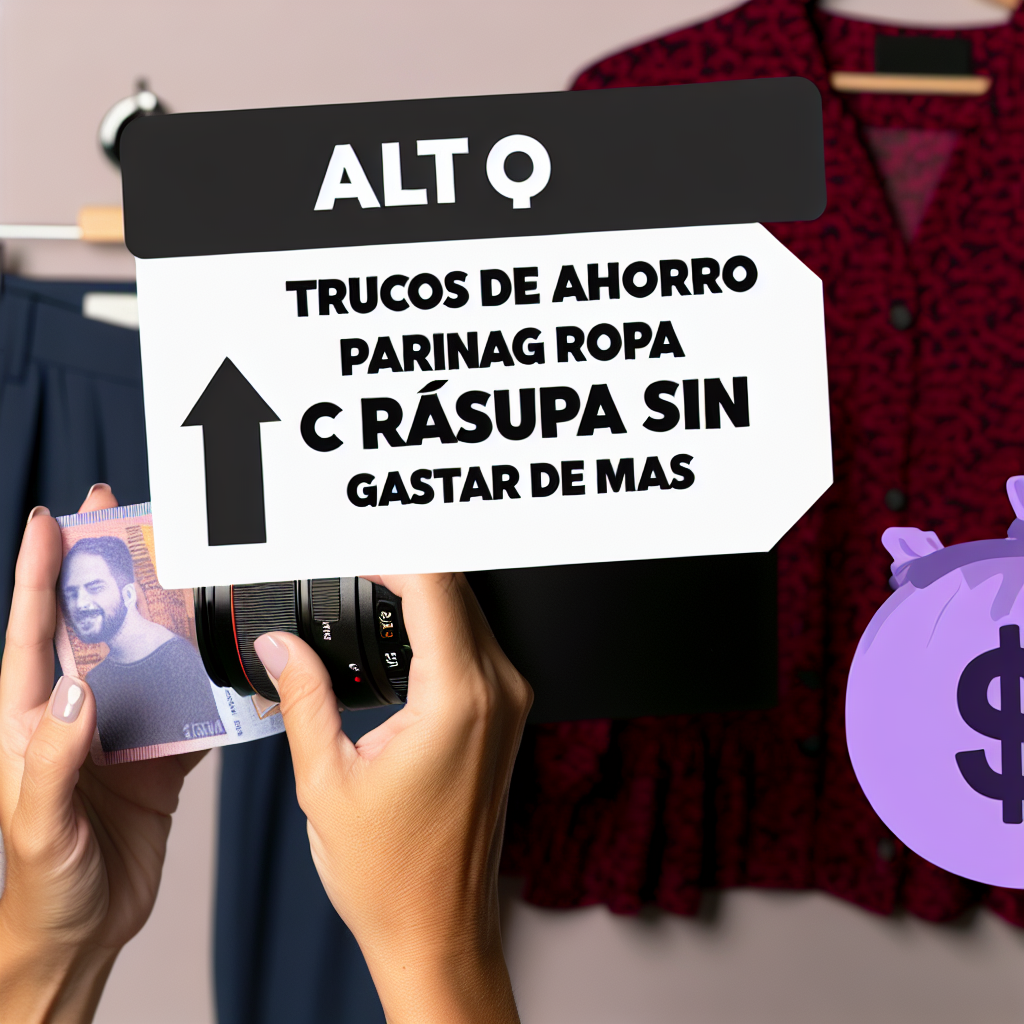 trucos de ahorro para comprar ropa sin gastar mas