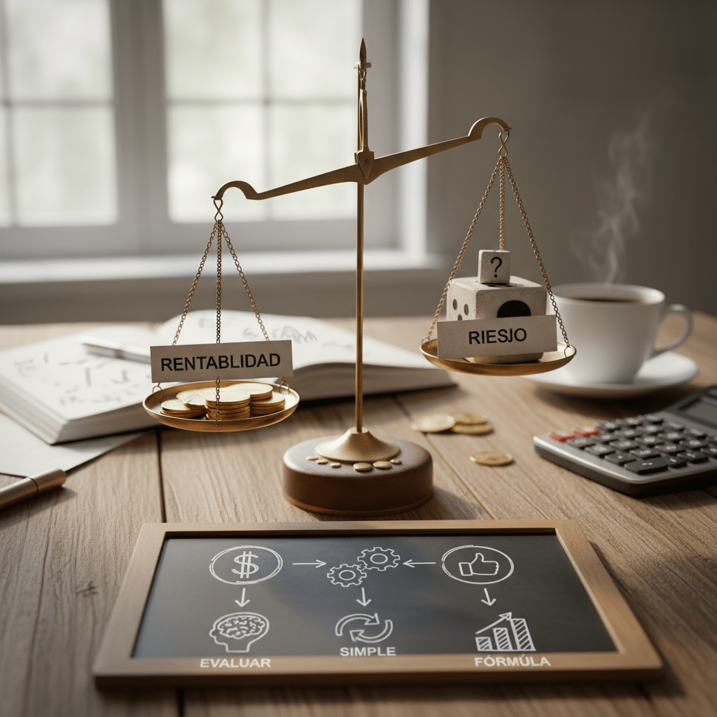 como evaluar riesgo y rentabilidad de forma simple
