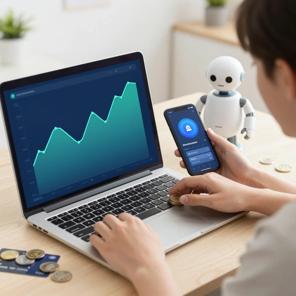 Robo Advisors para invertir desde 100€ con gestión automática y herramientas digitales sencillas