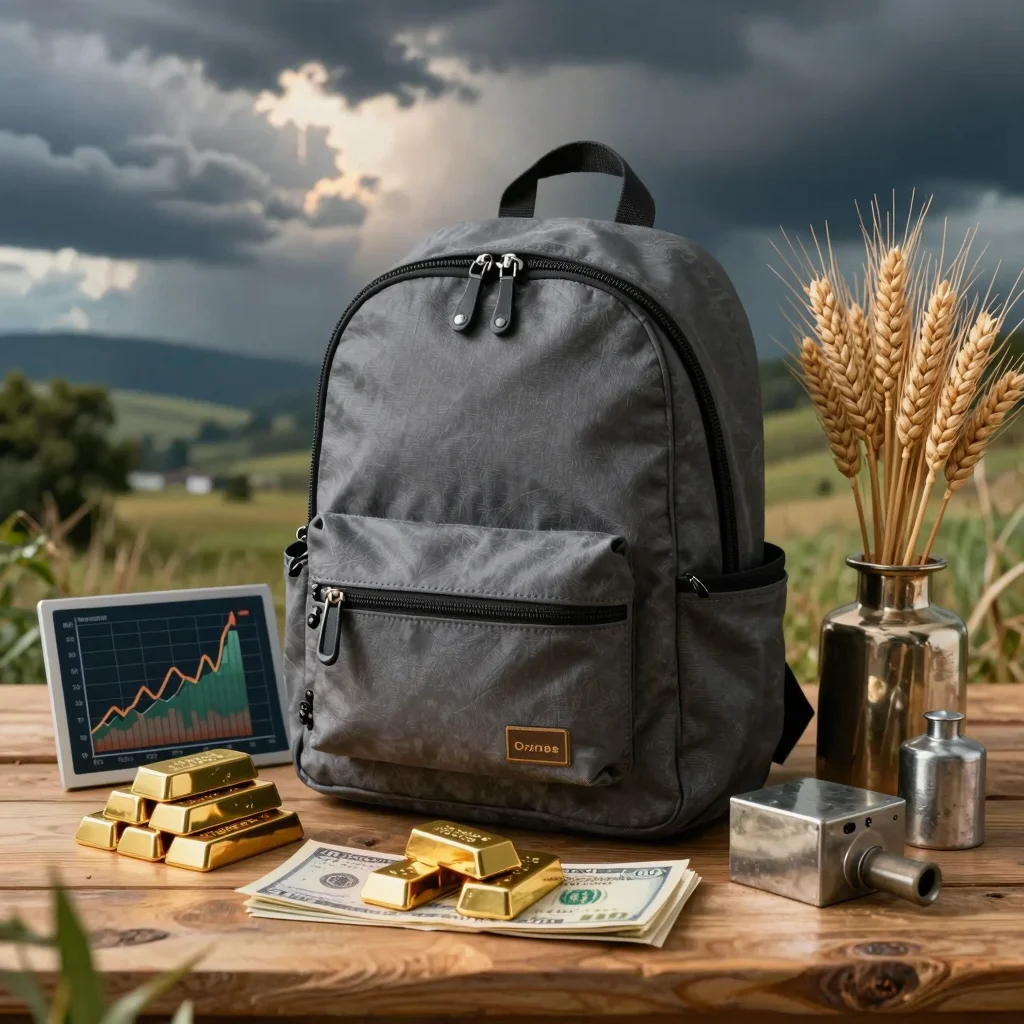 Cartera todoterreno de Ray Dalio representada con activos diversificados y equilibrio financiero.