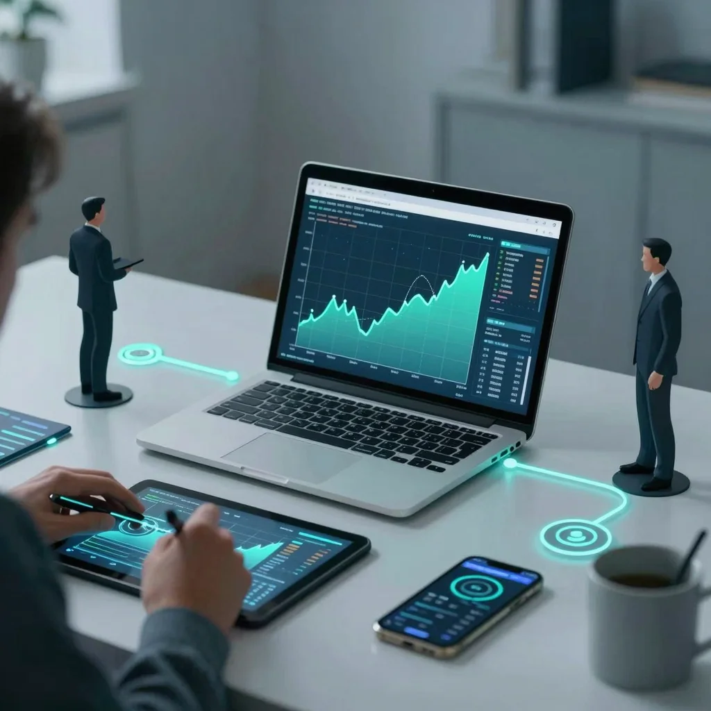 Plataformas gratis para seguir grandes inversores desde dispositivos con gráficos financieros.